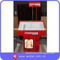 Retail store individual cosmetic display stand
